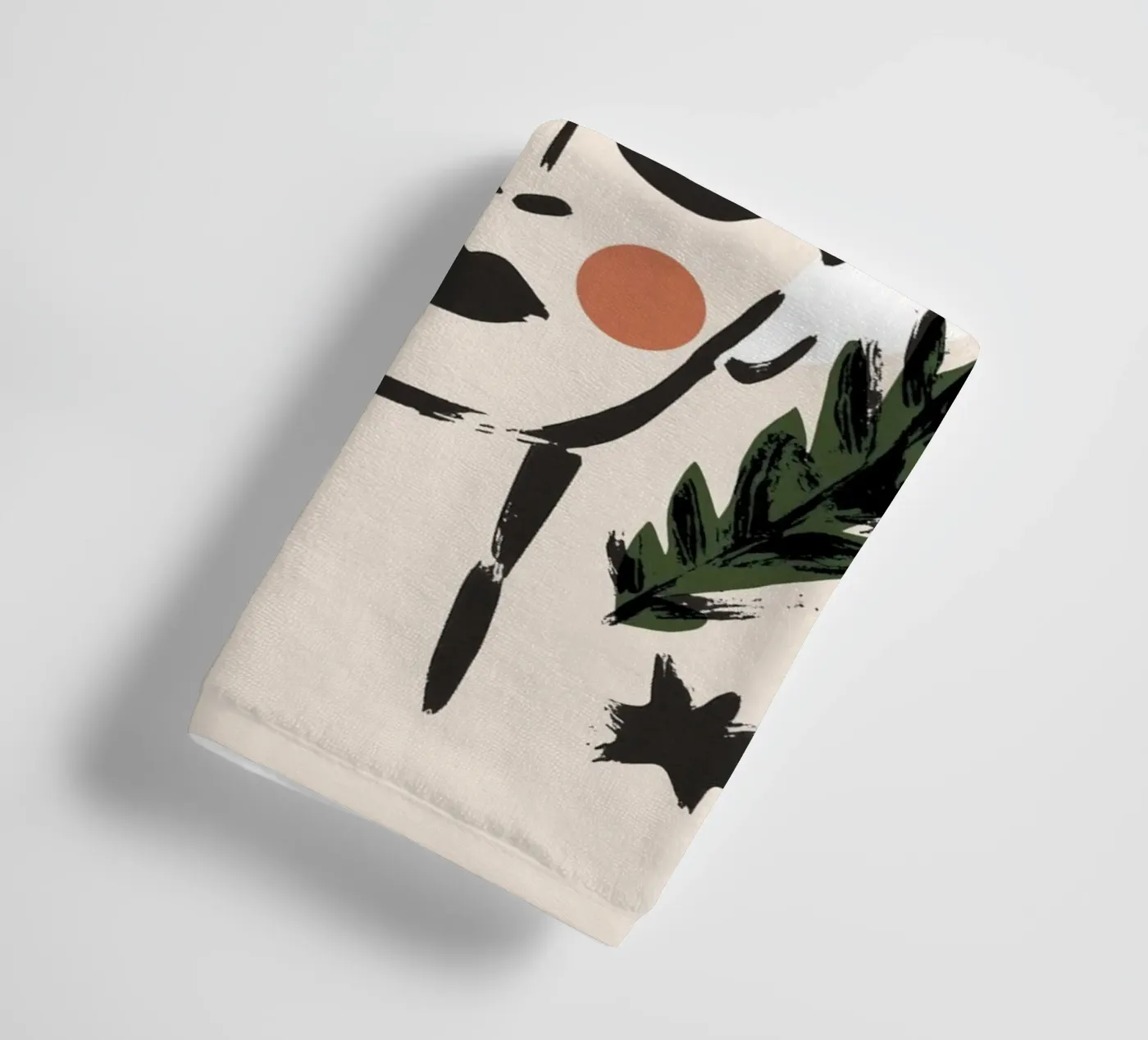 Open Mind (Version 2) serviette de bain de treechild