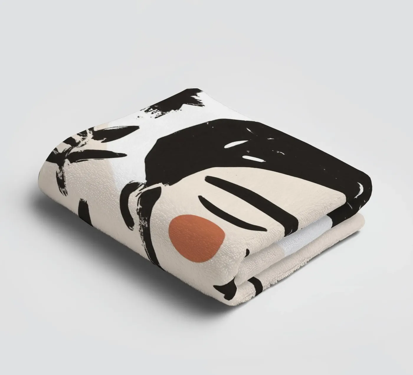 Open Mind (Version 2) serviette de bain de treechild