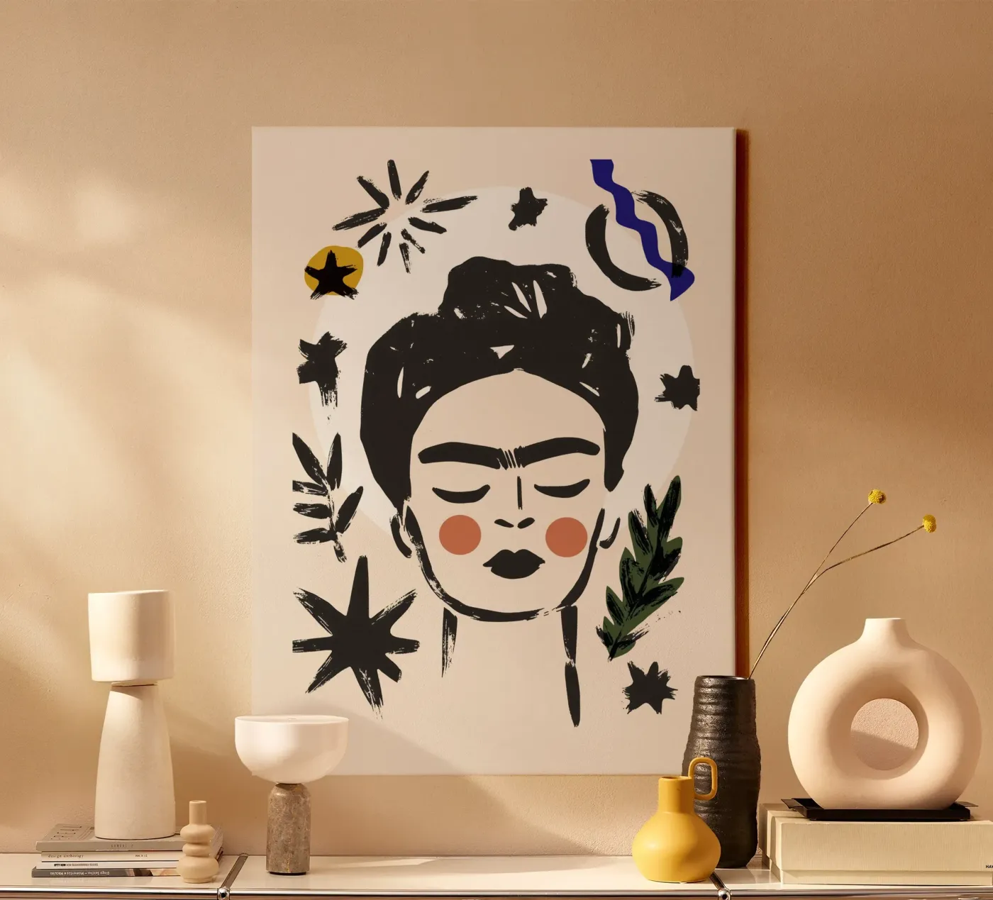 Open Mind (Version 2) canvas van treechild