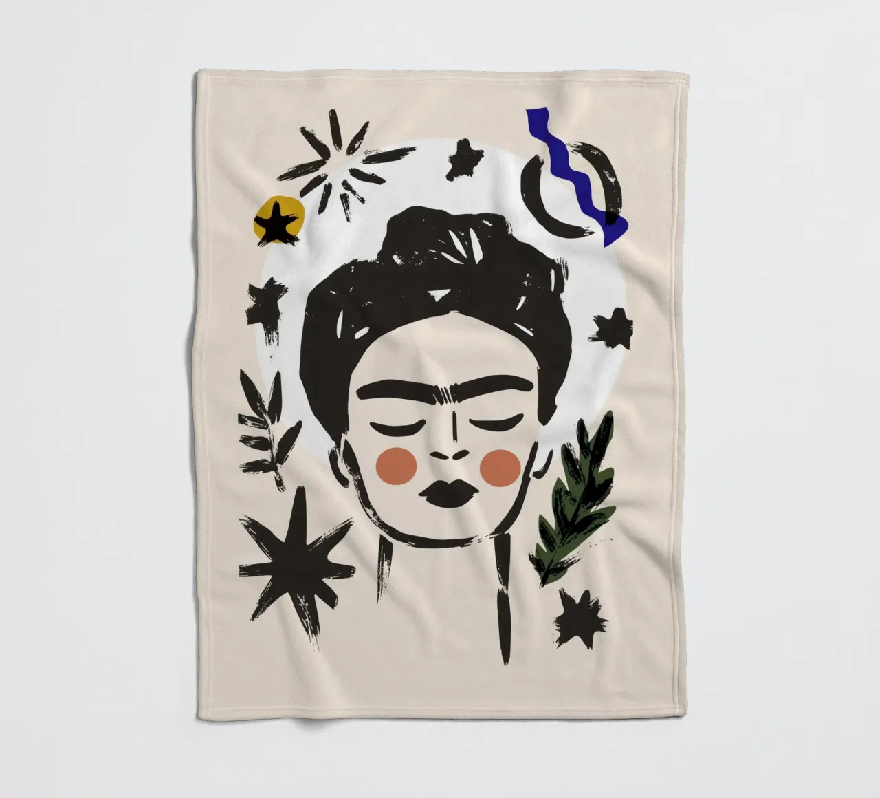 Open Mind (Version 2) fleecedeken van treechild