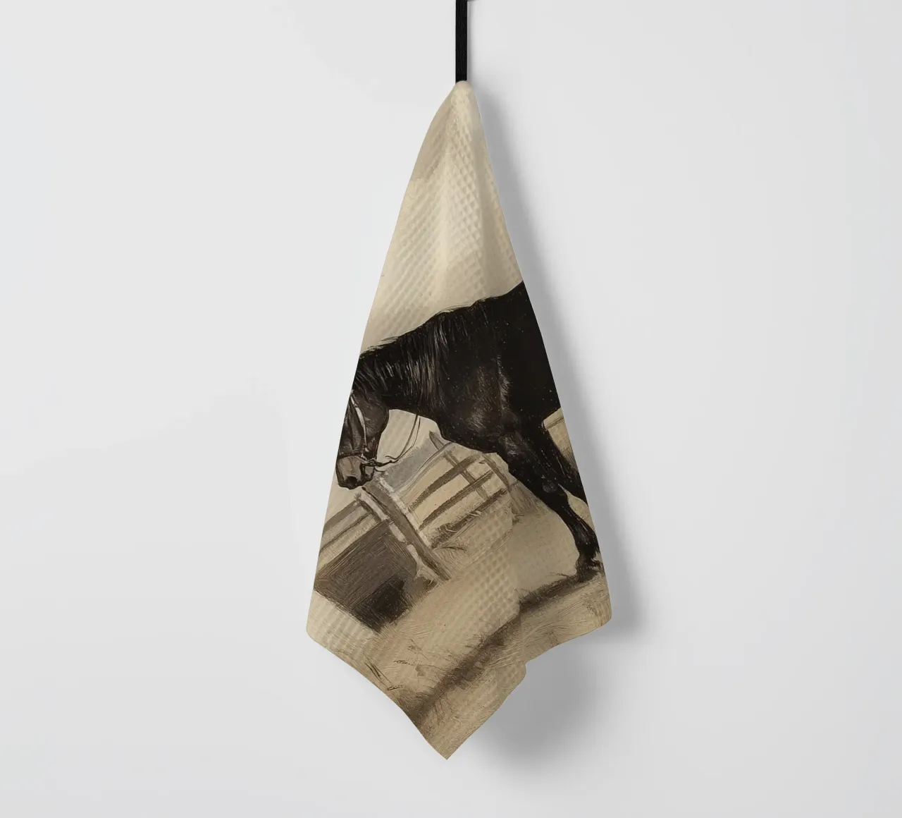 Rester sauvage et libre torchon de Melloi Art Print