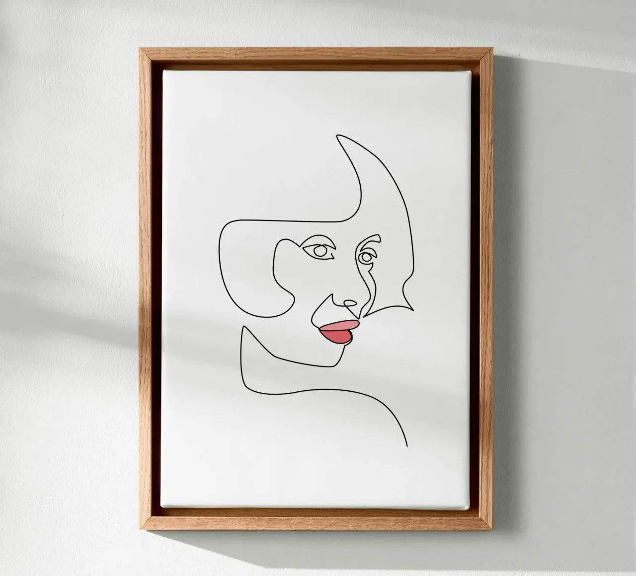 Anna turns around canvas with Floater frame by MissVeroonica