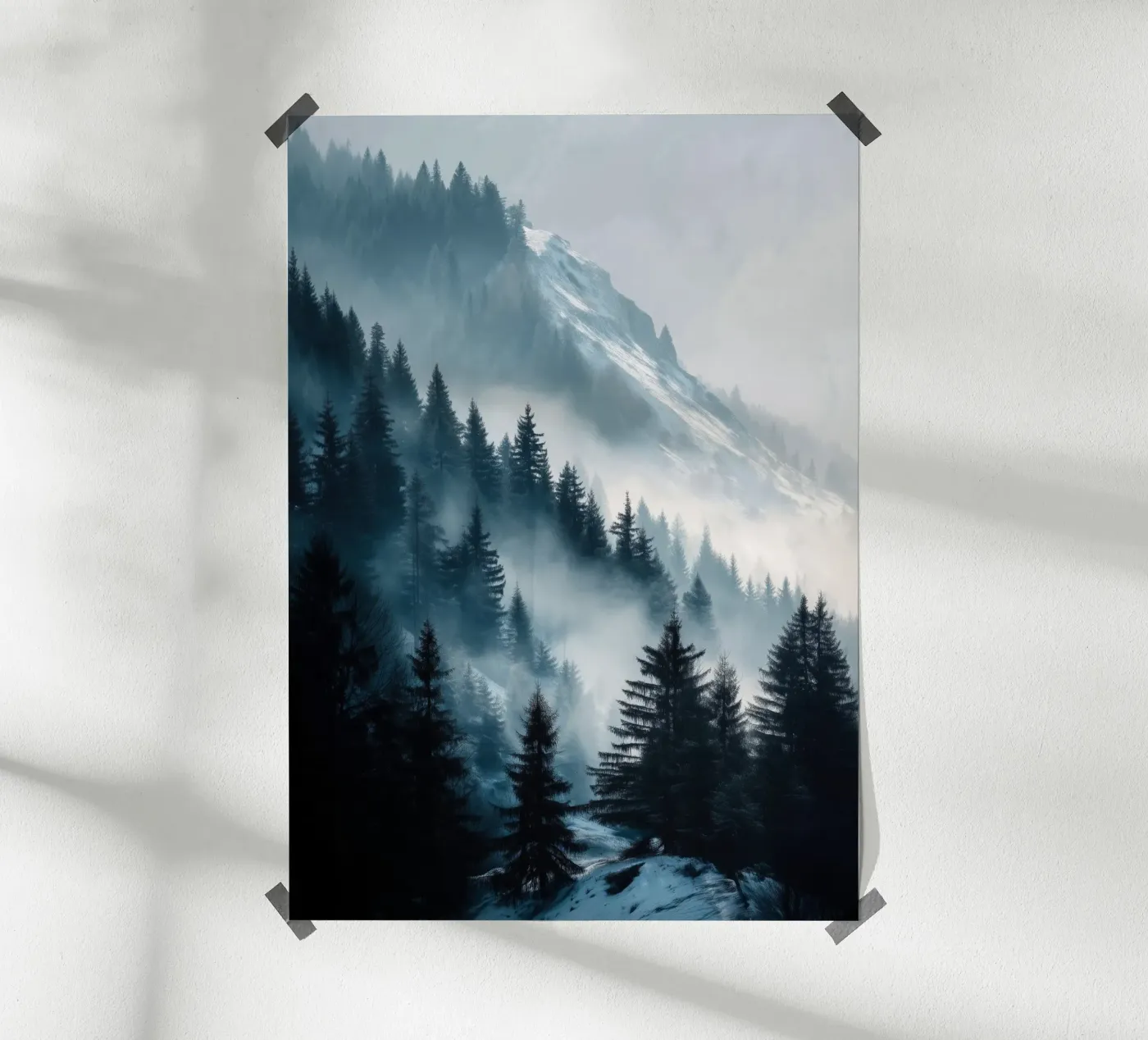 Winter Pines poster da Nadjaa