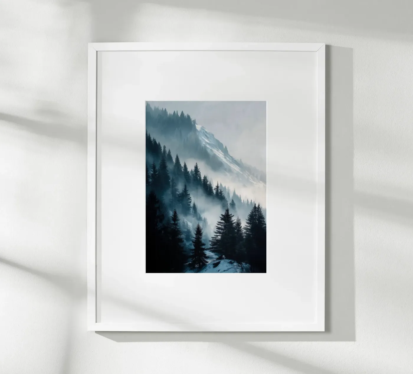 Winter Pines poster da Nadjaa