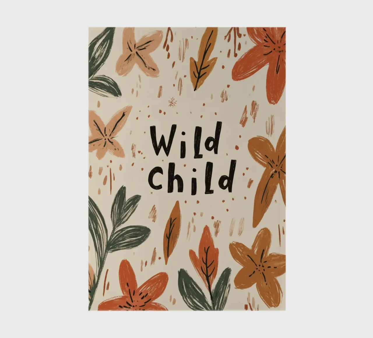 Wild Child notebook by treechild