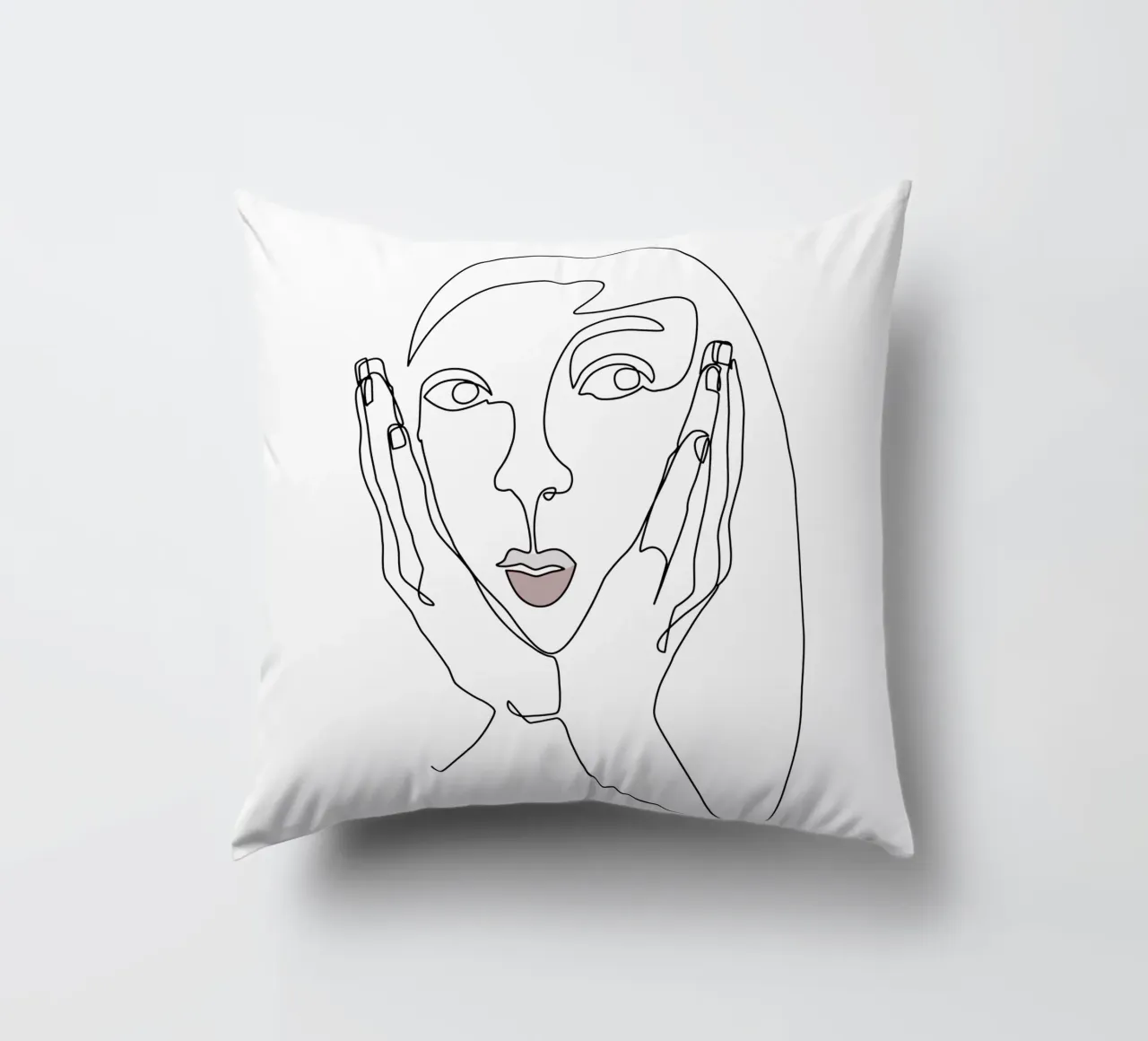 Lisa listens to my story cuscino da MissVeroonica