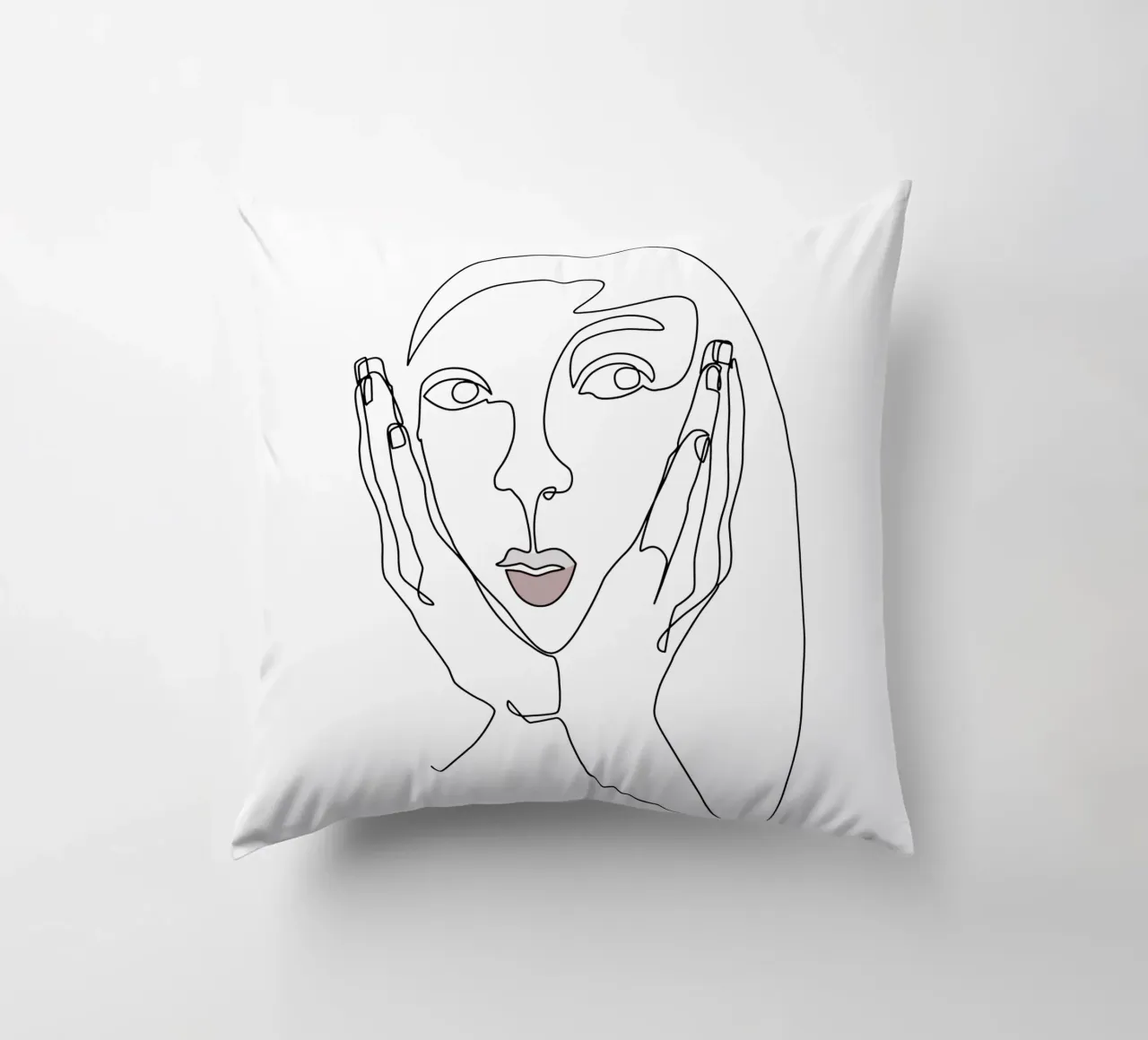 Lisa listens to my story cuscino da MissVeroonica