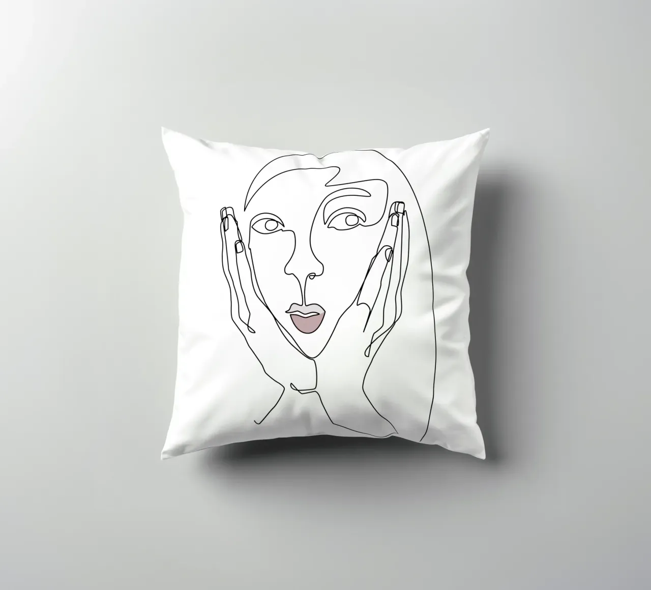 Lisa listens to my story cuscino da MissVeroonica