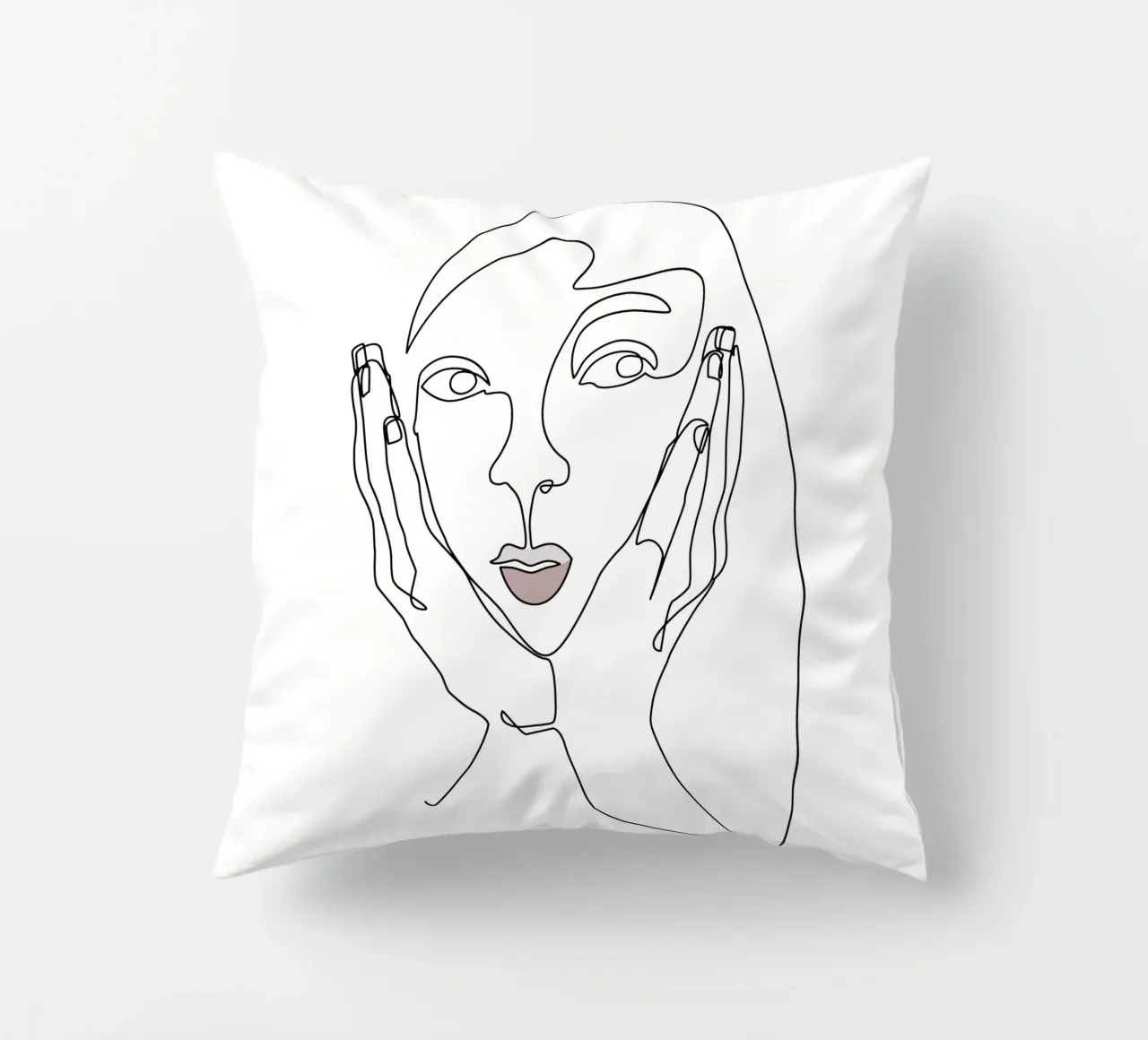 Lisa listens to my story cuscino da MissVeroonica