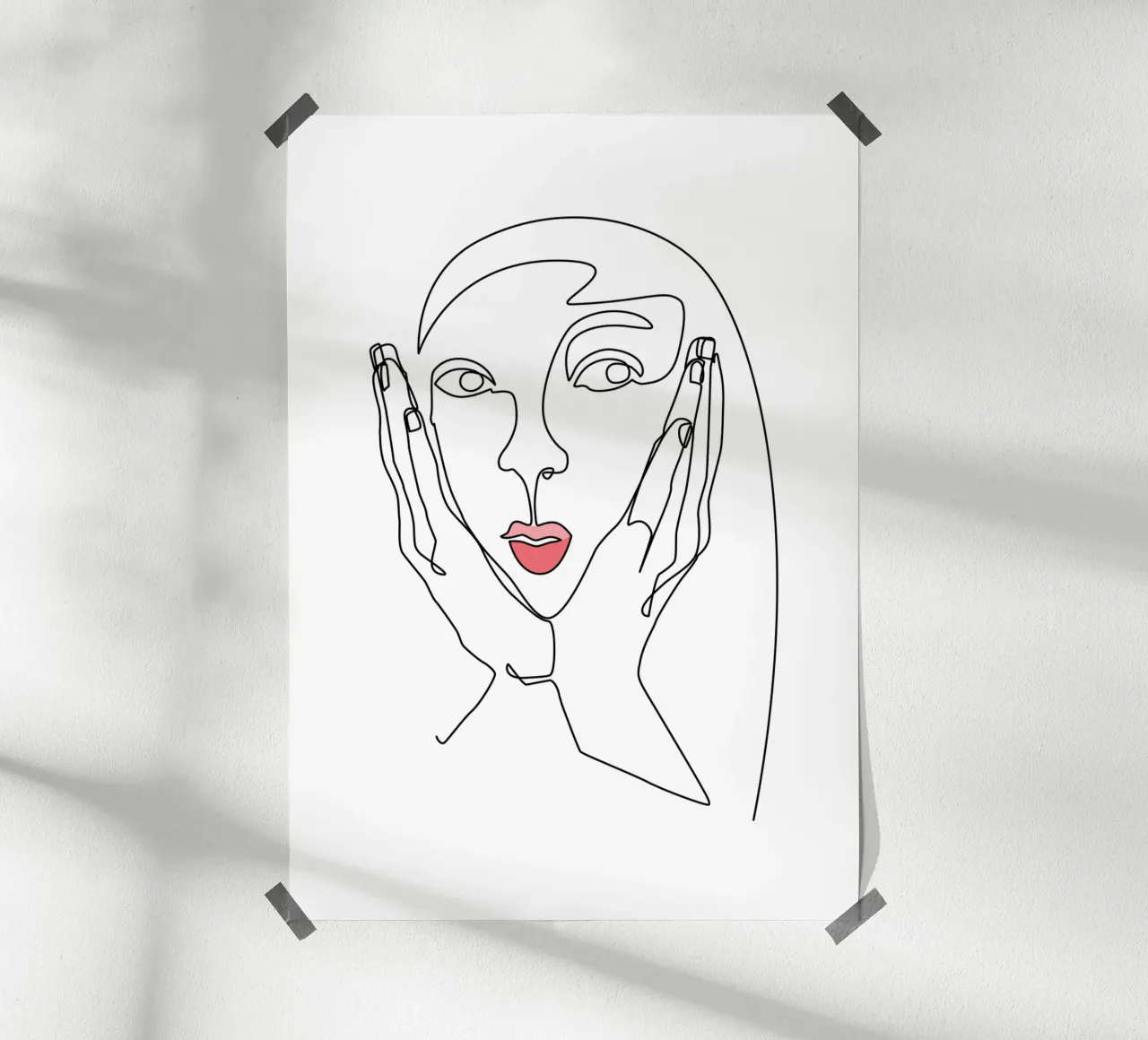 Lisa listens to my story carta hahnemühle da MissVeroonica