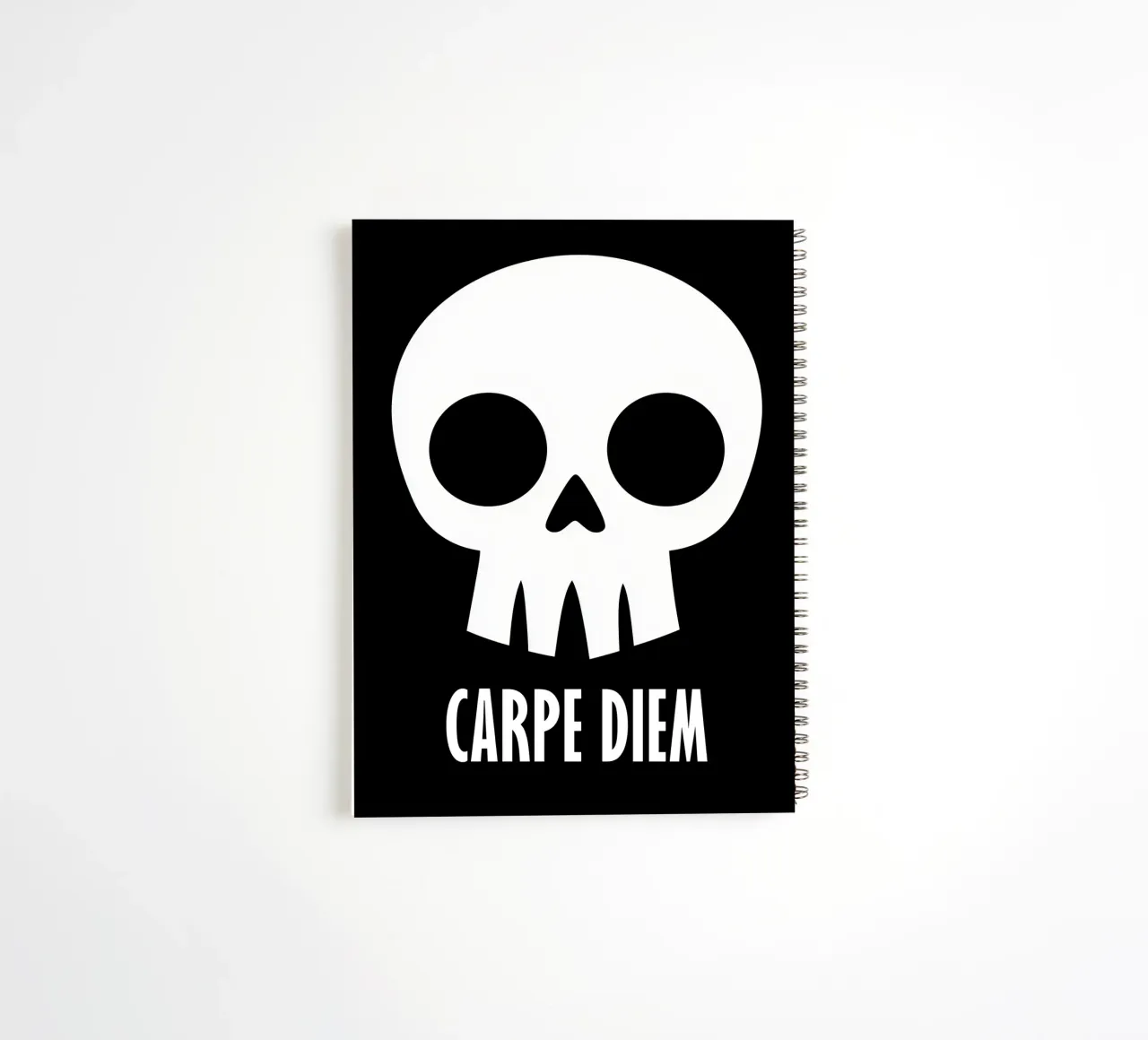 Carpe Diem | Seize the day | Motivation spiral notebook by Autofocus