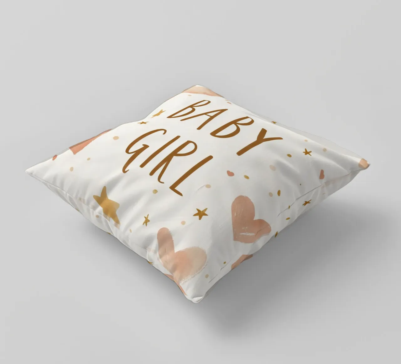 Baby Girl No 2 Kissen von treechild