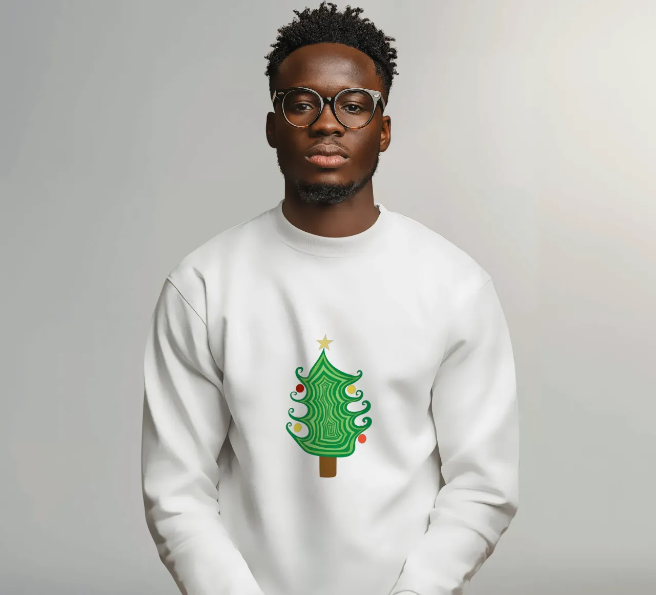 Albero di Natale giocoso felpa da Atelier_SousleMont
