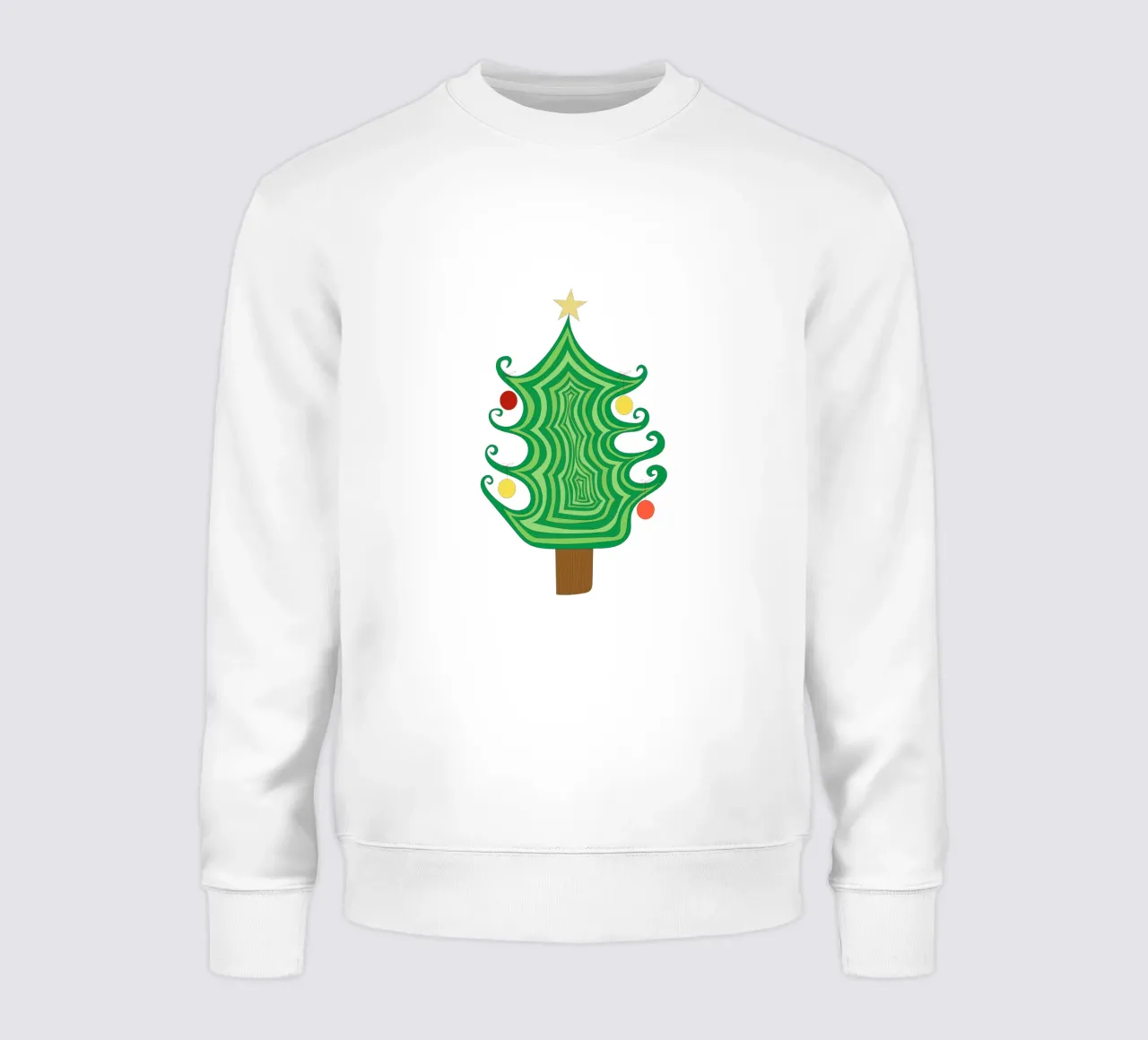 Albero di Natale giocoso felpa da Atelier_SousleMont
