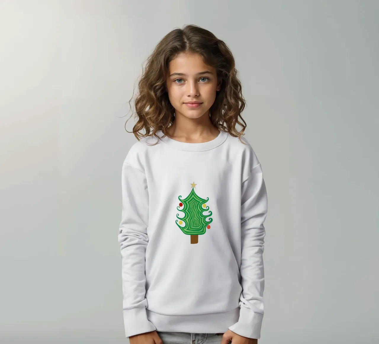 Albero di Natale giocoso felpa bambino da Atelier_SousleMont
