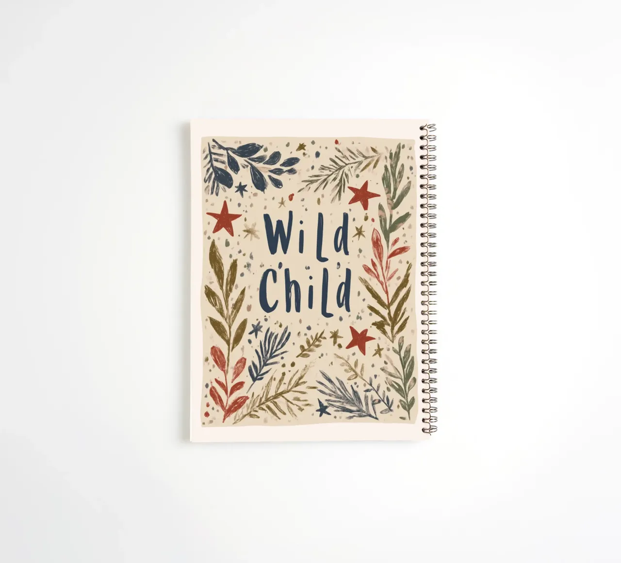 Wild Child No 2 spiral notebook by treechild