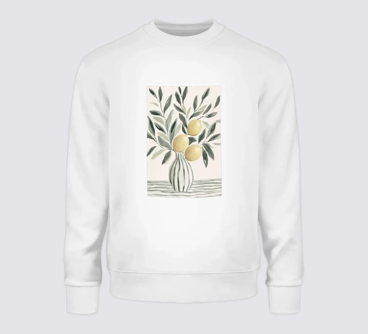 Alberi di limone in vaso felpa da Melloi Art Print