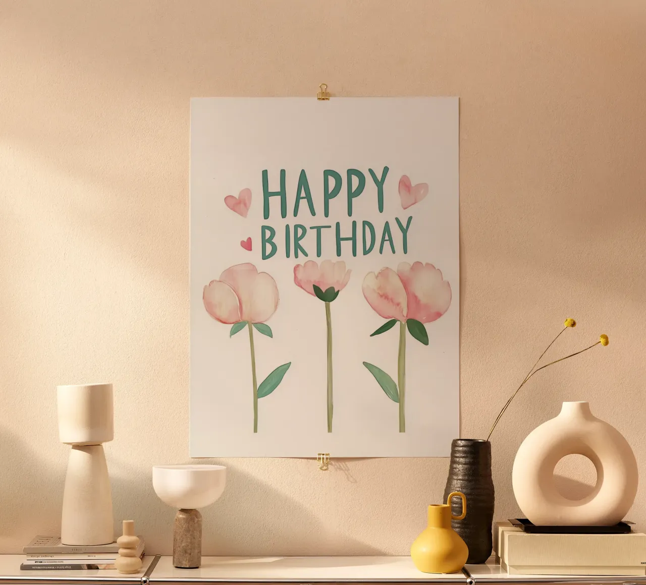 Happy Birthday No 2 carta hahnemühle da treechild