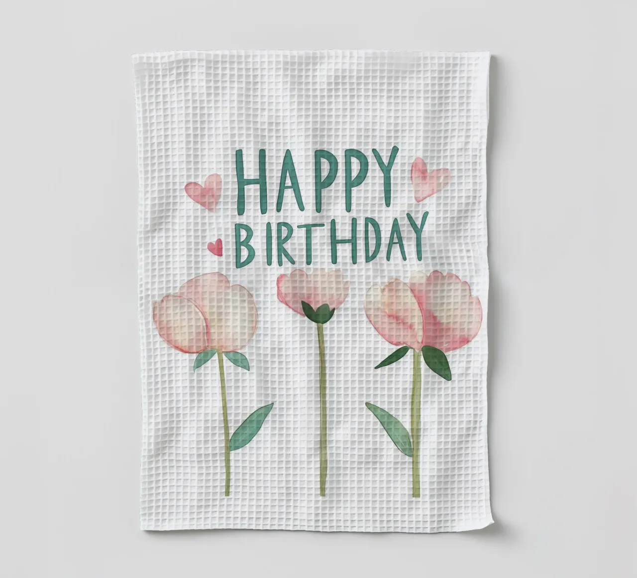 Happy Birthday No 2 canovaccio da cucina da treechild
