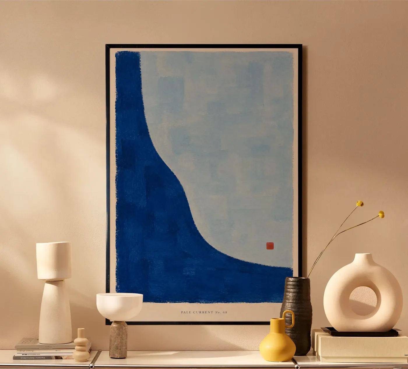 Pale Current No. 08 poster da GEOMETRIC STUDIO