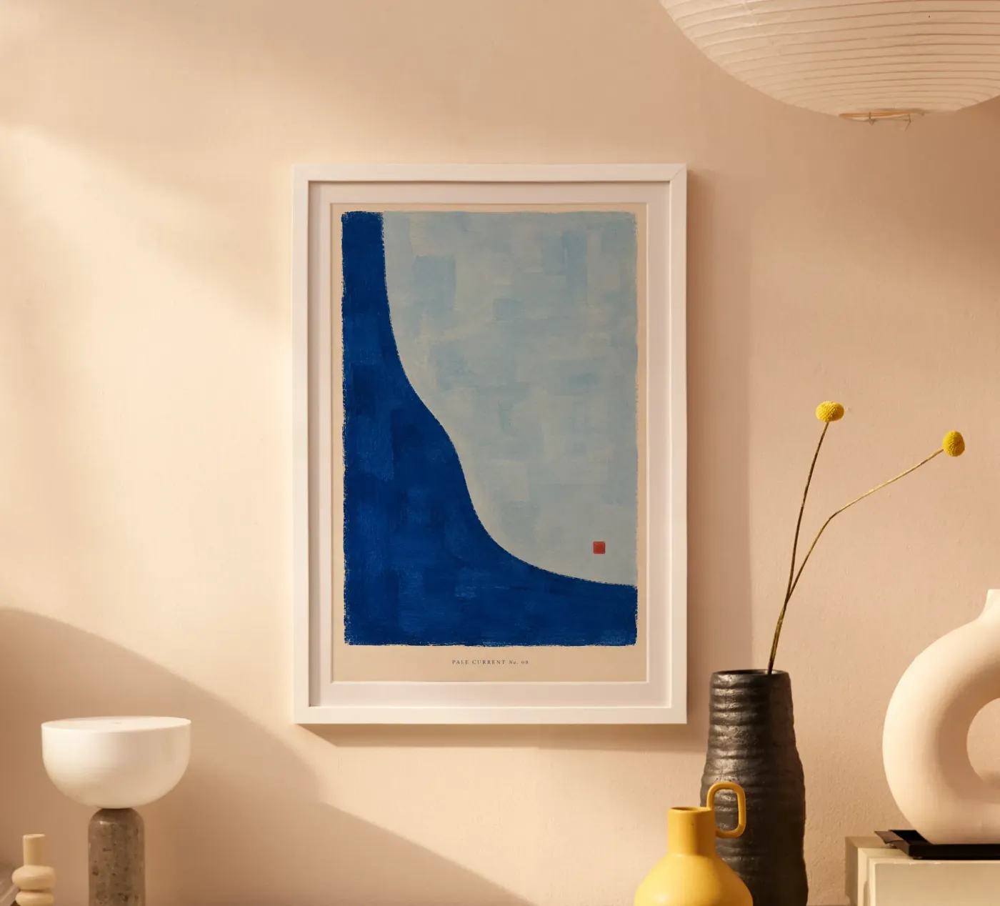 Pale Current No. 08 poster da GEOMETRIC STUDIO