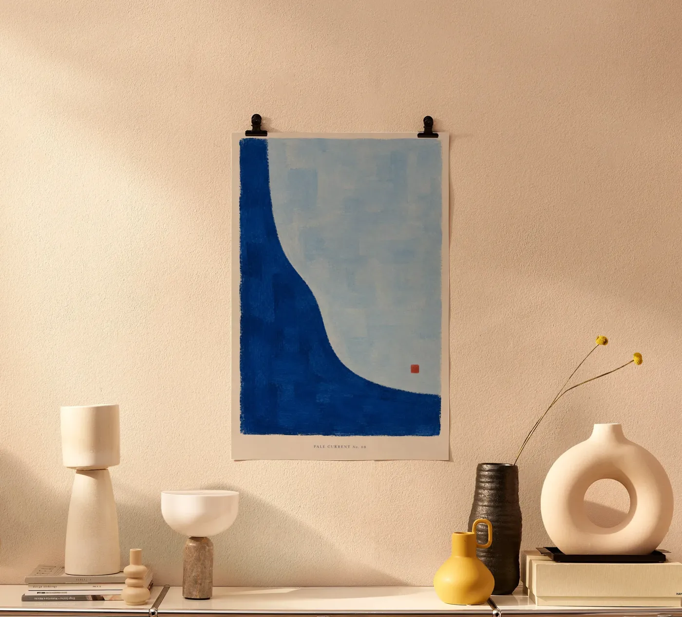 Pale Current No. 08 poster da GEOMETRIC STUDIO