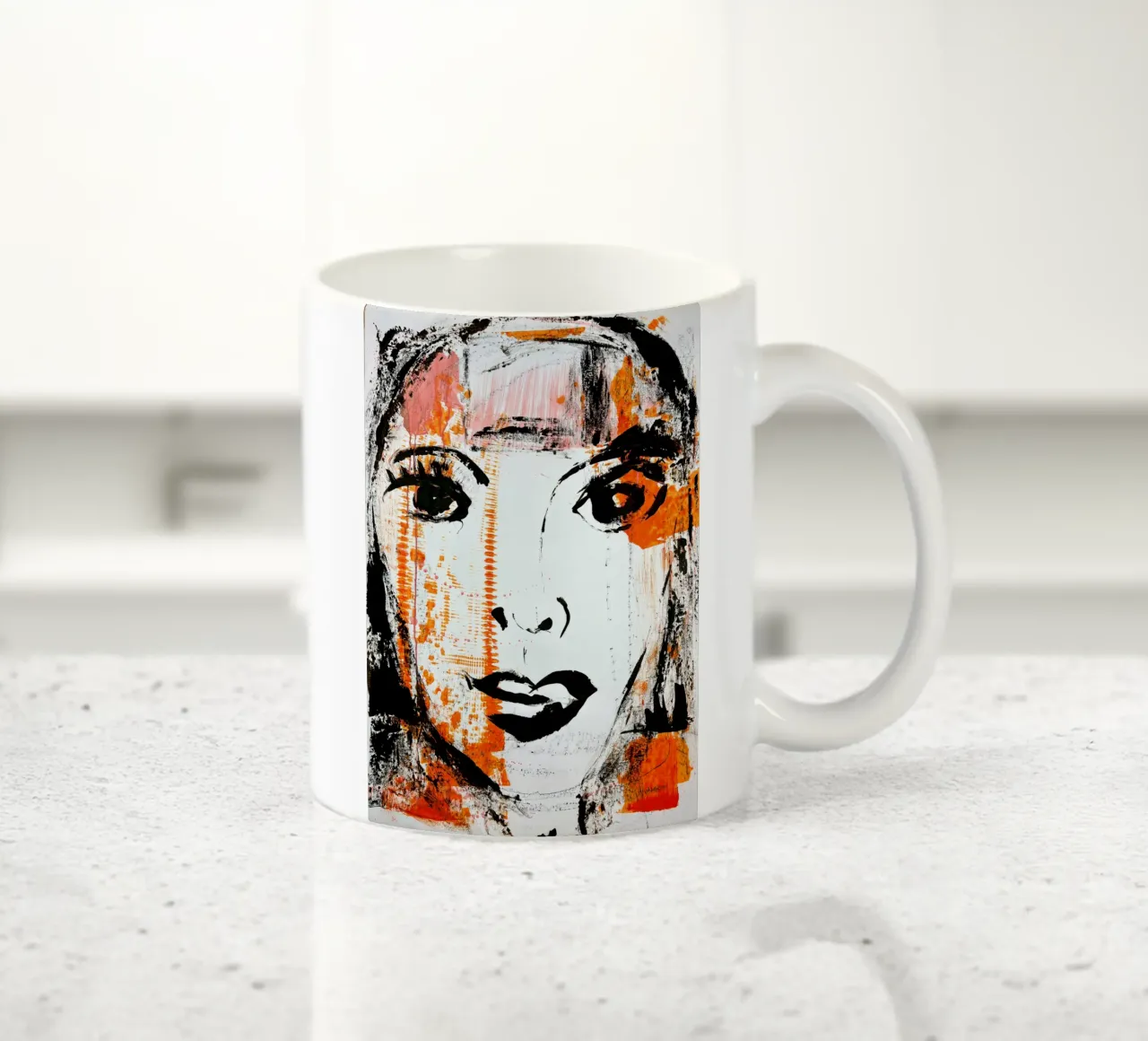 Woman - knowing tazza in ceramica da MissVeroonica