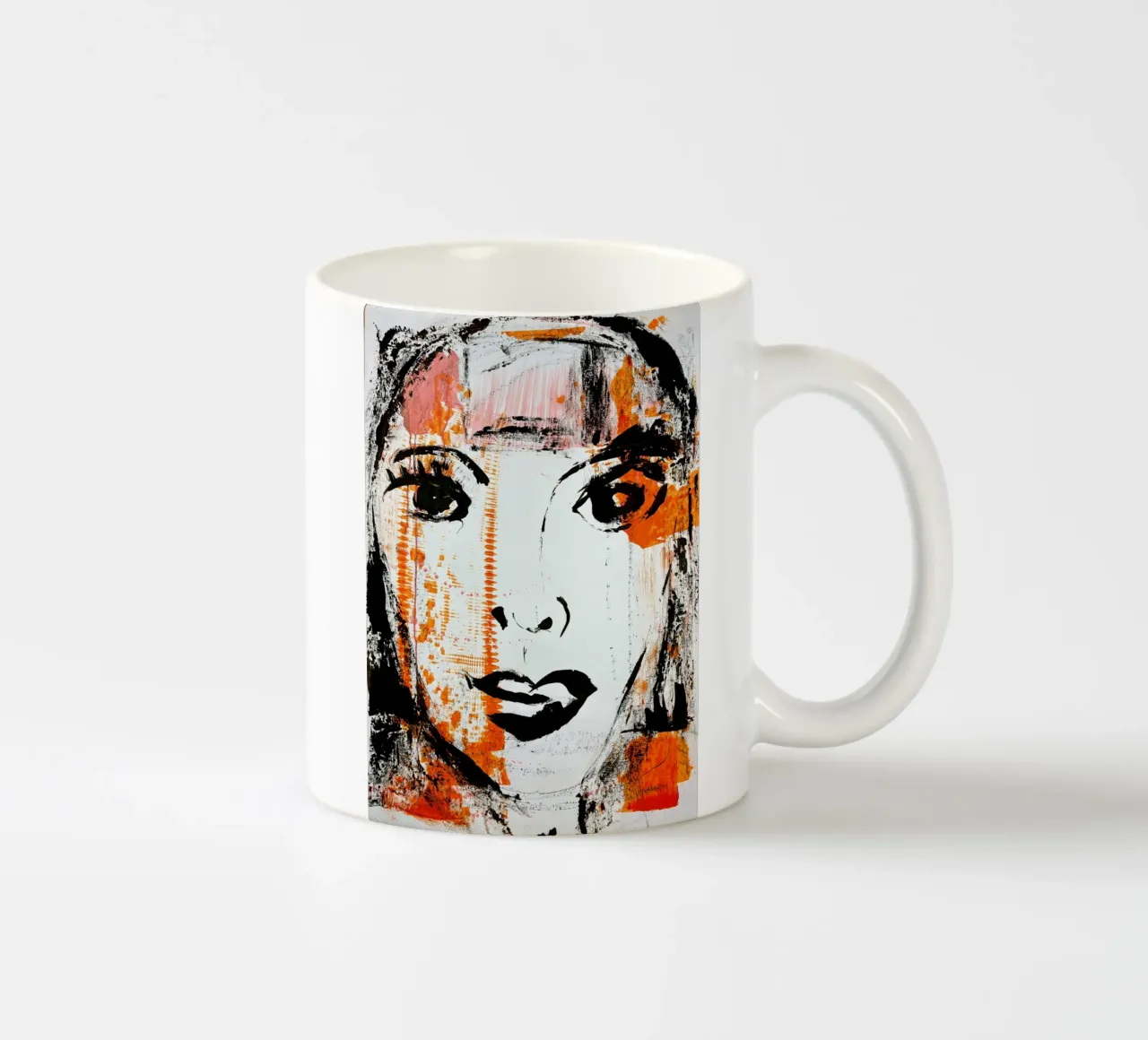 Woman - knowing tazza in ceramica da MissVeroonica