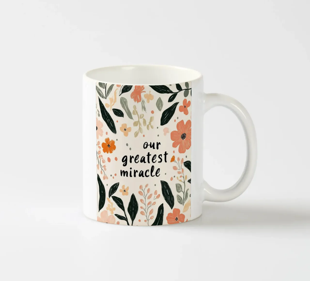 Our Greatest Miracle (No 2) tazza in ceramica da treechild