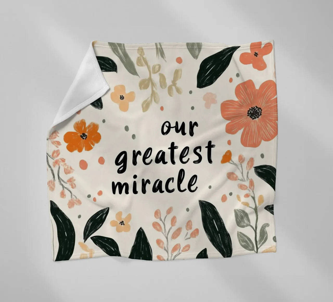 Our Greatest Miracle (No 2) coperta in pile da treechild