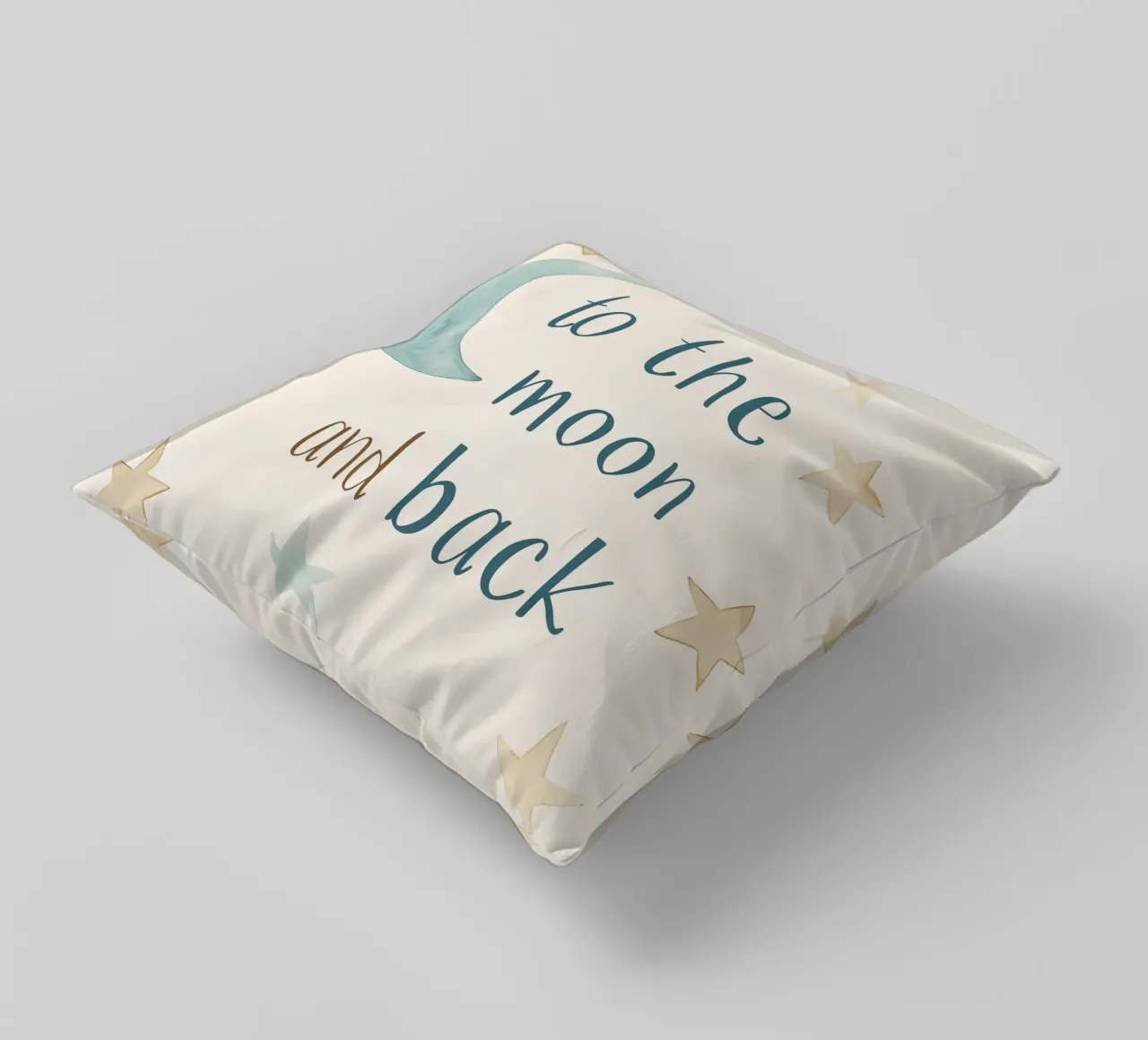 To The Moon And Back No 3 cuscino da treechild