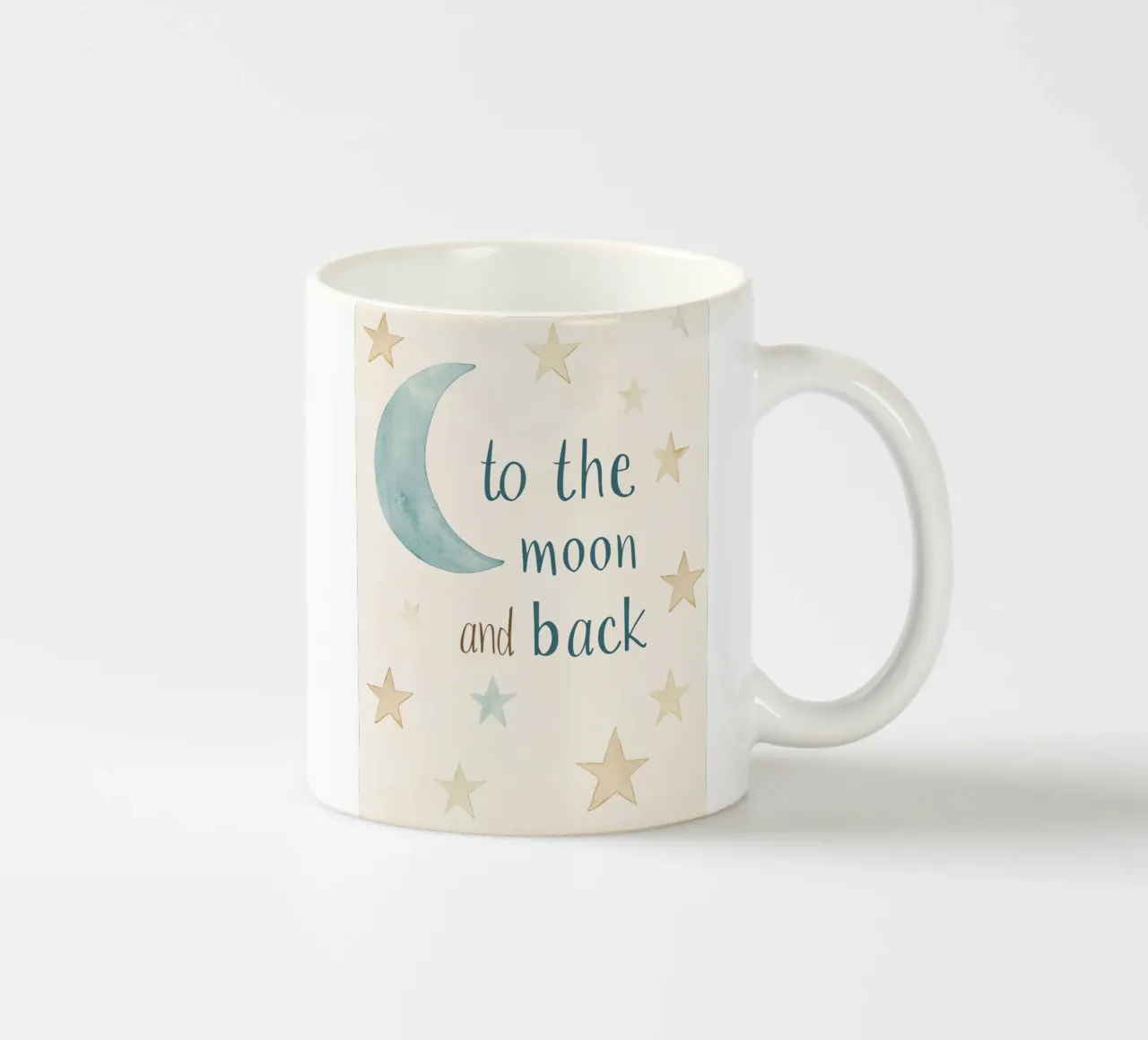 To The Moon And Back No 3 tazza in ceramica da treechild