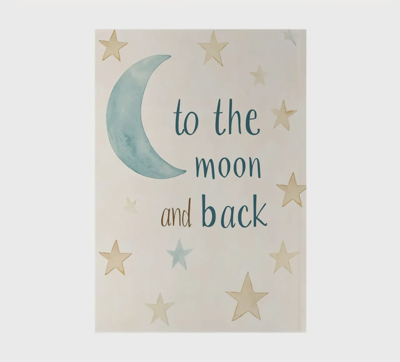 To The Moon And Back No 3 notebook by treechild
