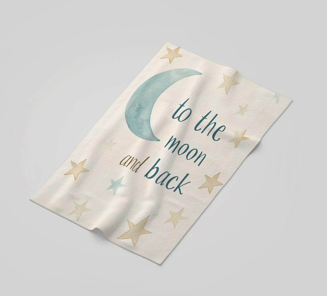 To The Moon And Back No 3 telo mare da treechild