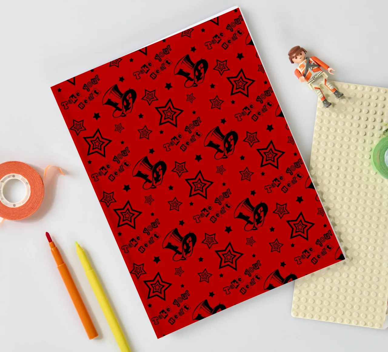 Take your heart pattern notebook by Loobs