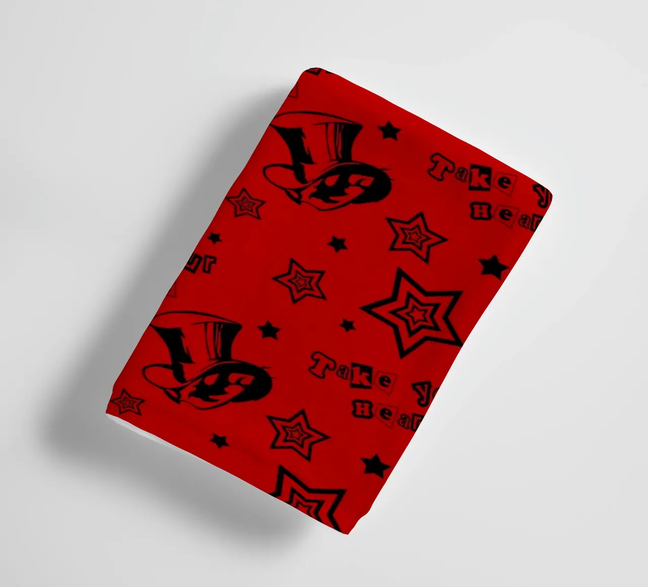 Take your heart pattern towel by Loobs
