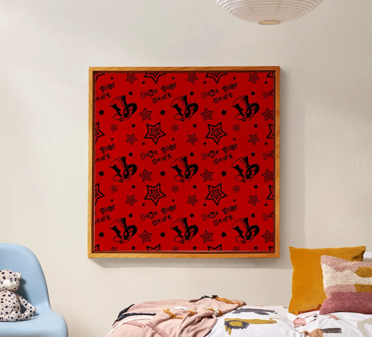 Take your heart pattern acrylic glass by Loobs