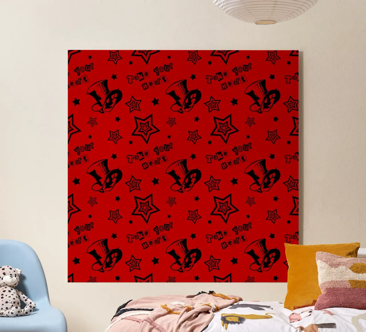 Take your heart pattern acrylic glass by Loobs