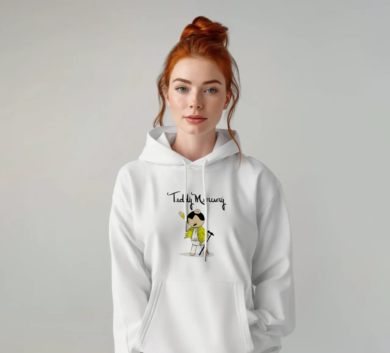 Teddy Mercury felpa con cappuccio da Loobs