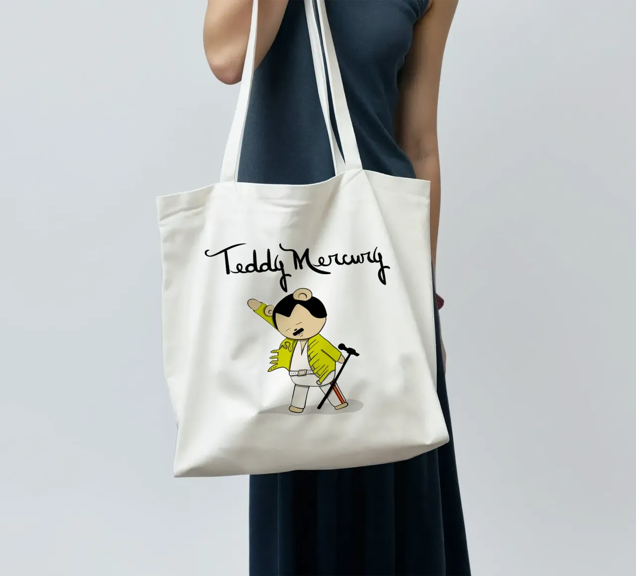 Teddy Mercury borsa in juta da Loobs