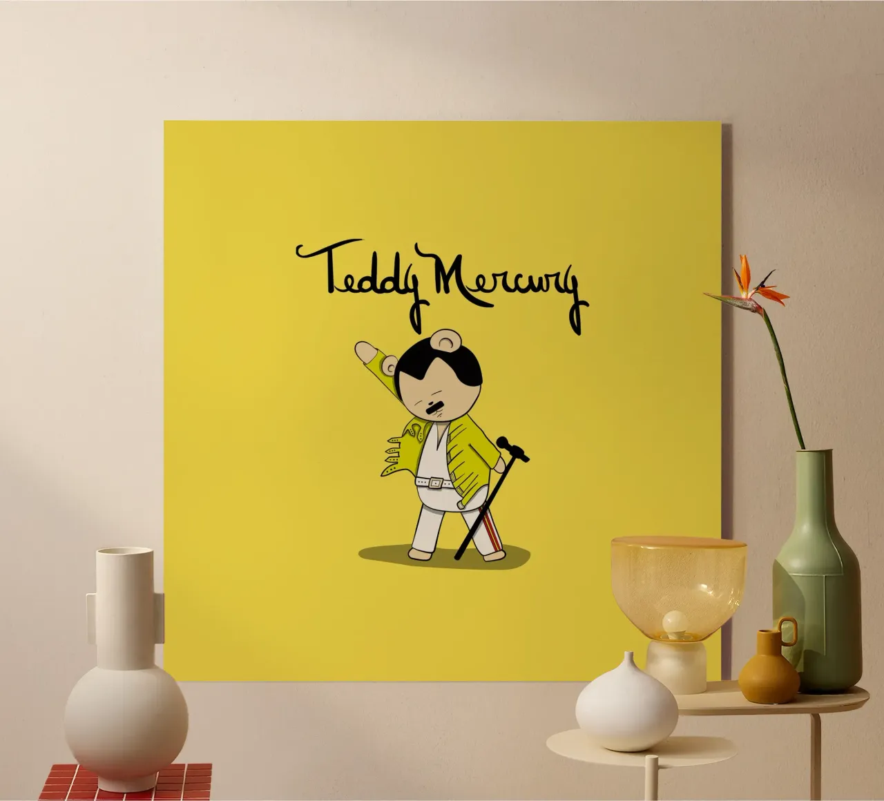 Teddy Mercury plexiglass da Loobs