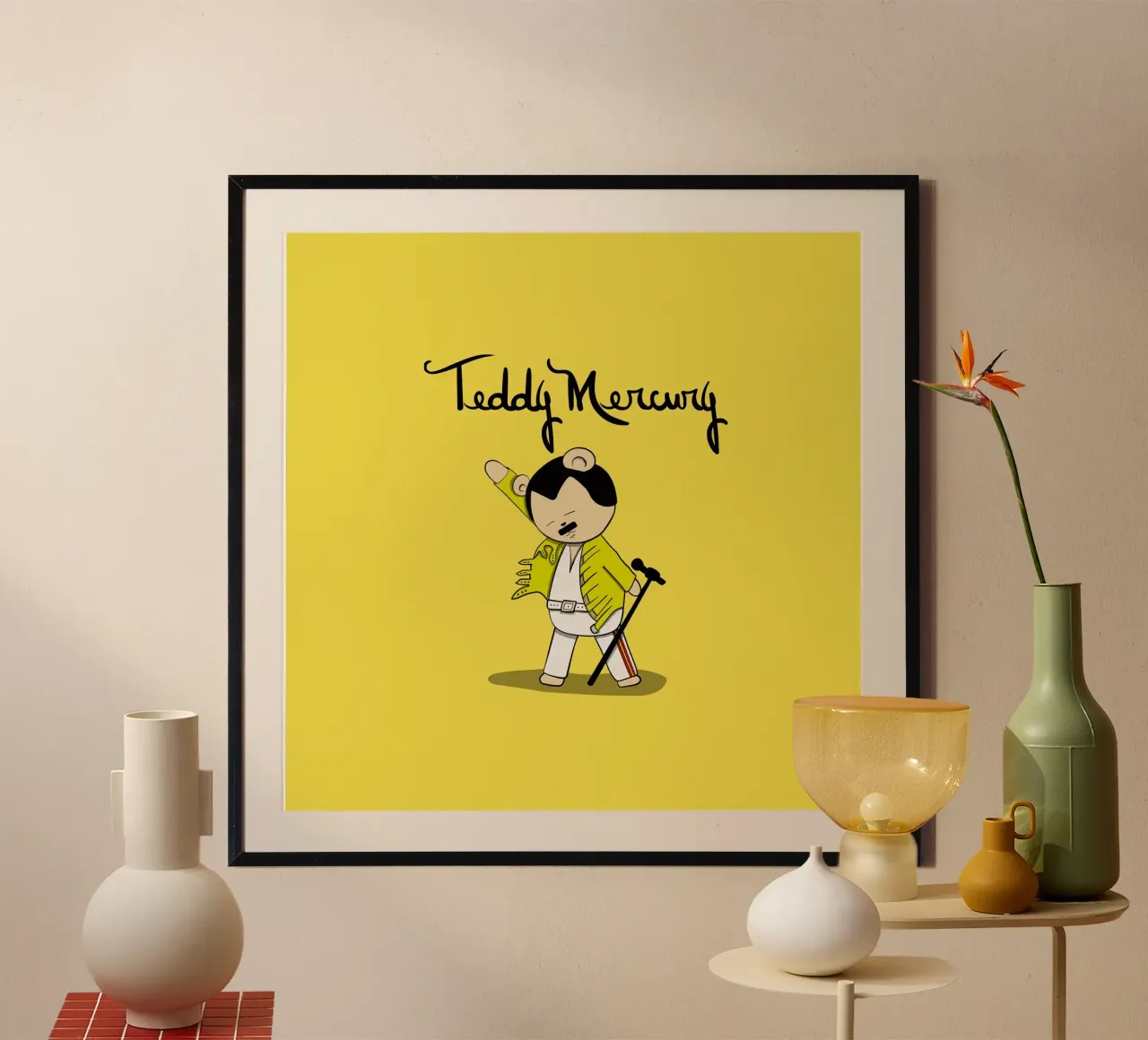Teddy Mercury poster da Loobs