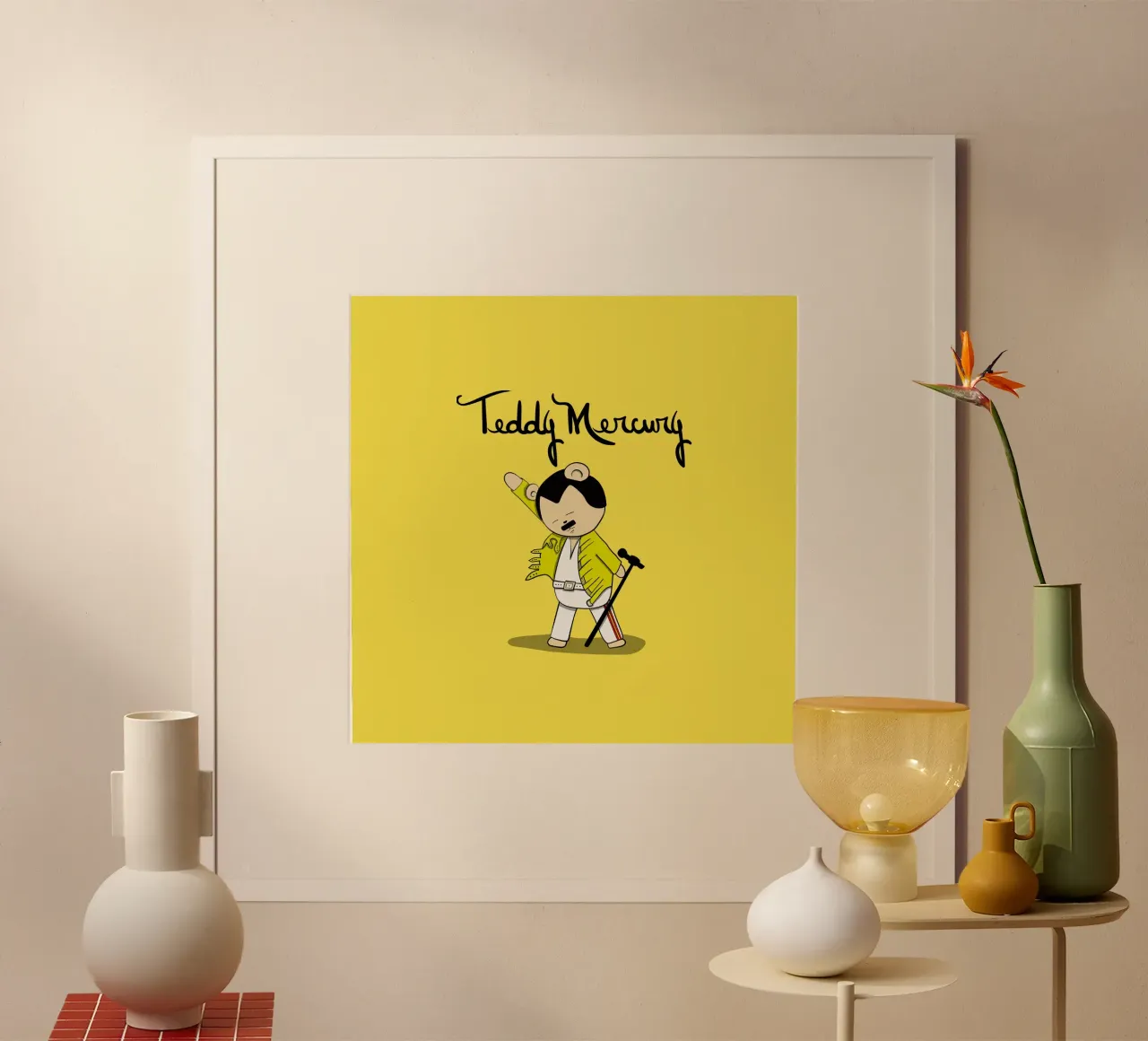 Teddy Mercury poster da Loobs