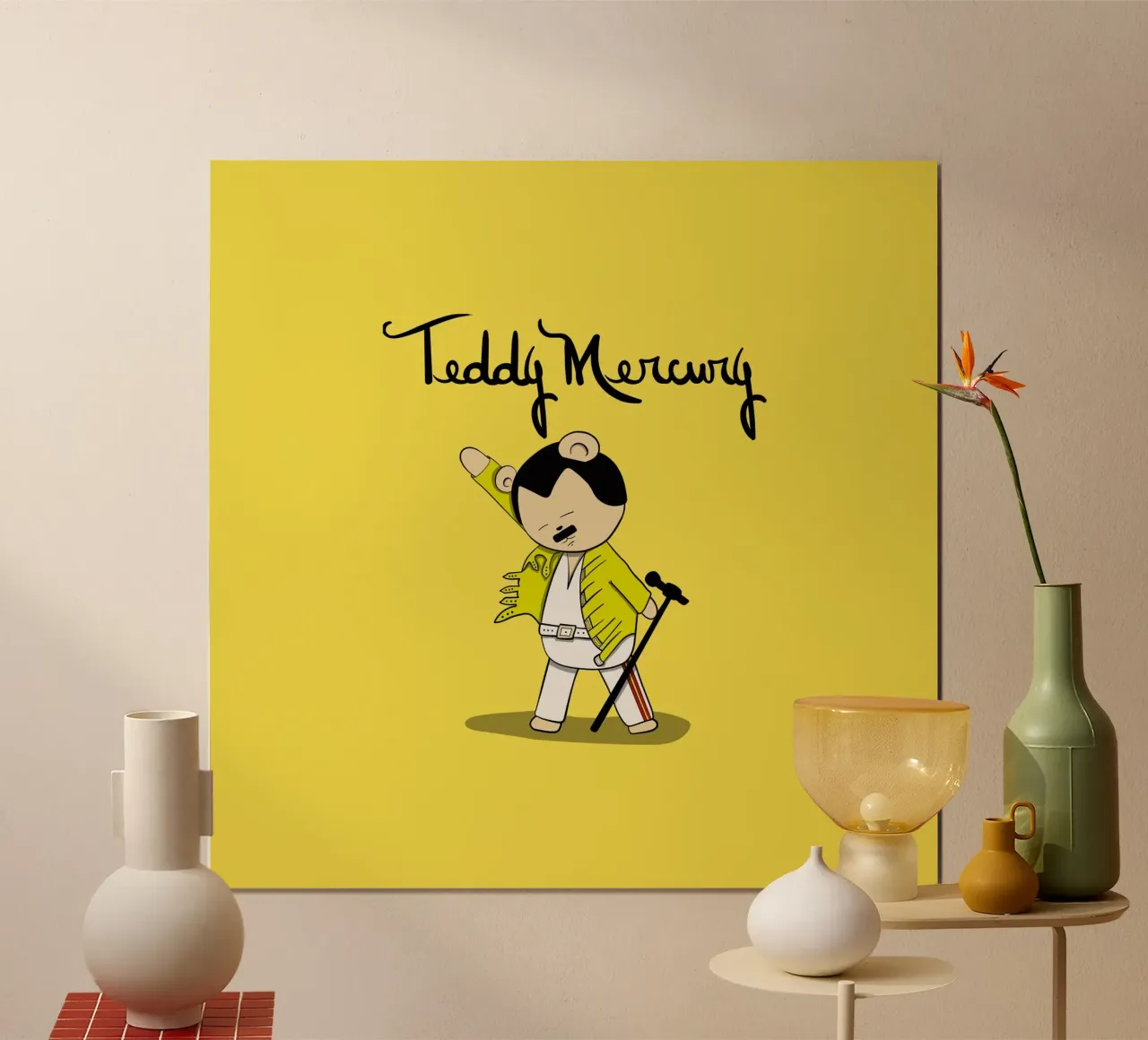 Teddy Mercury poster da Loobs