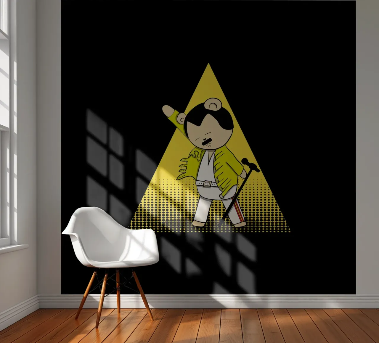 Teddy Mercury under the spotlight photo wallpaper by Loobs