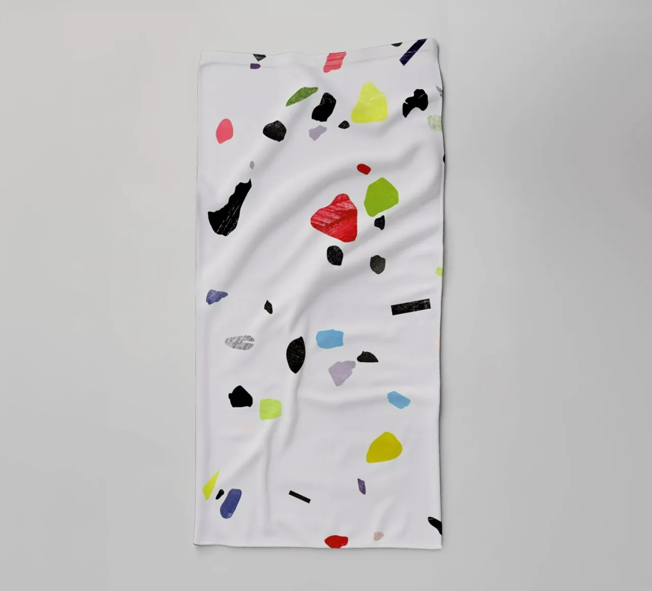 Painted terrazzo 1 towel by STUDIO LEEMO