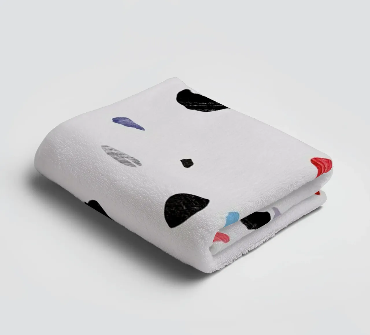 Painted terrazzo 1 towel by STUDIO LEEMO