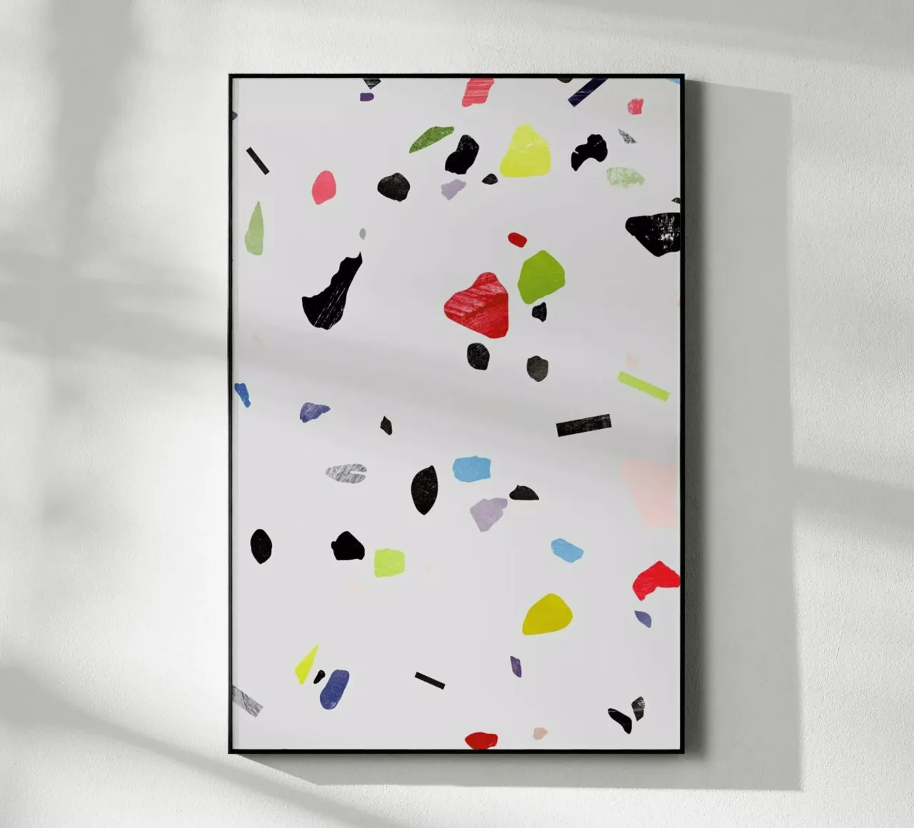 Painted terrazzo 1 plexiglass da STUDIO LEEMO