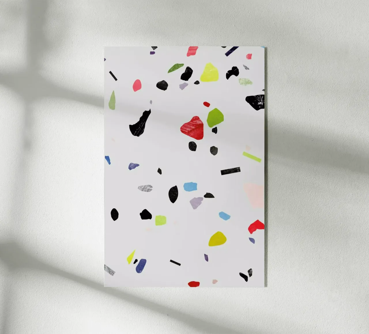 Painted terrazzo 1 plexiglass da STUDIO LEEMO