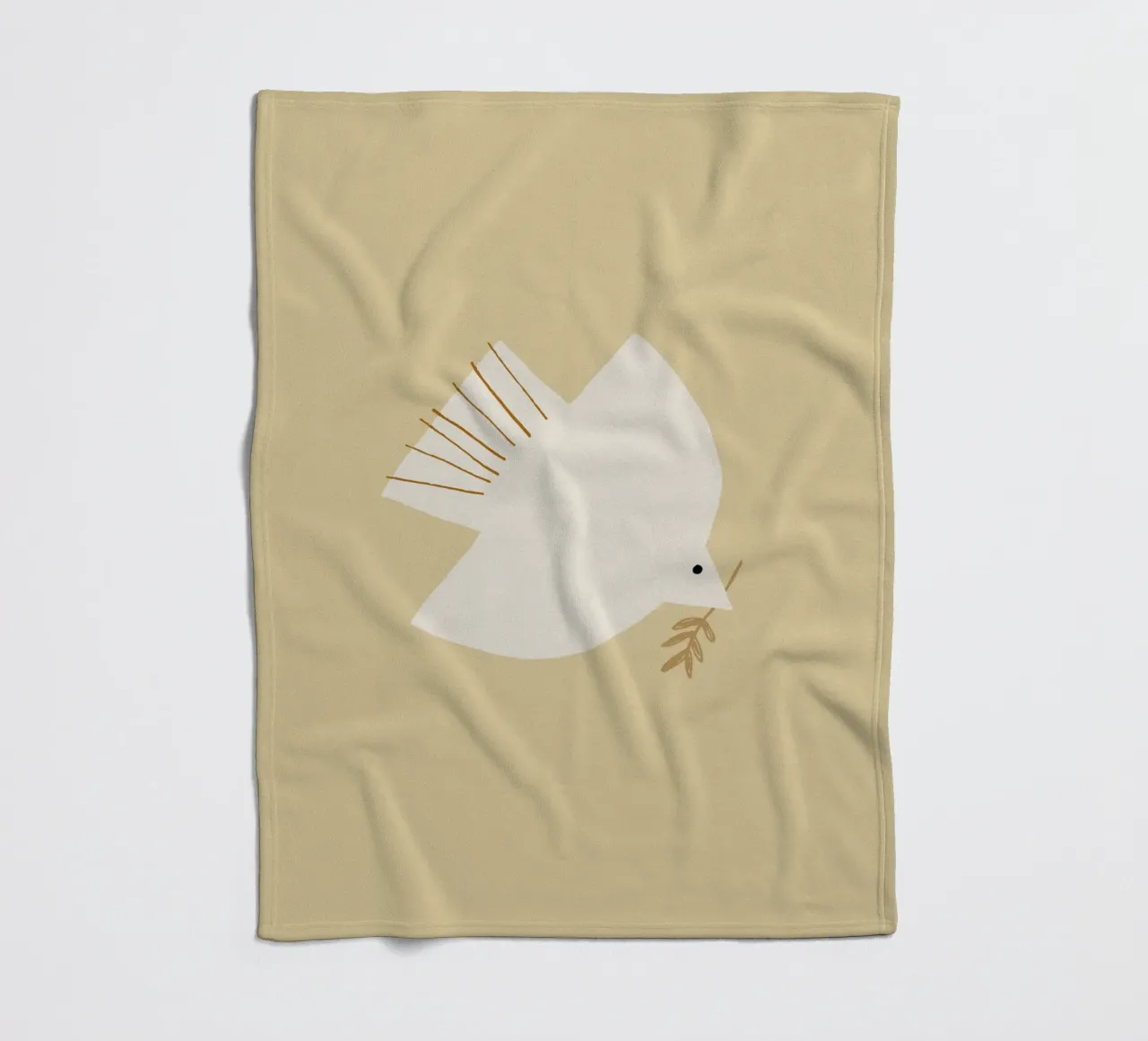 Dove coperta in pile da AleksandraAnna